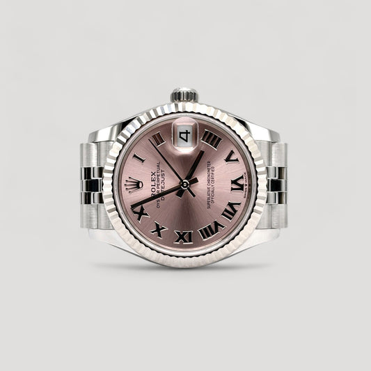 Brand New Rolex Datejust Pink Roman Jubilee 31mm 278274