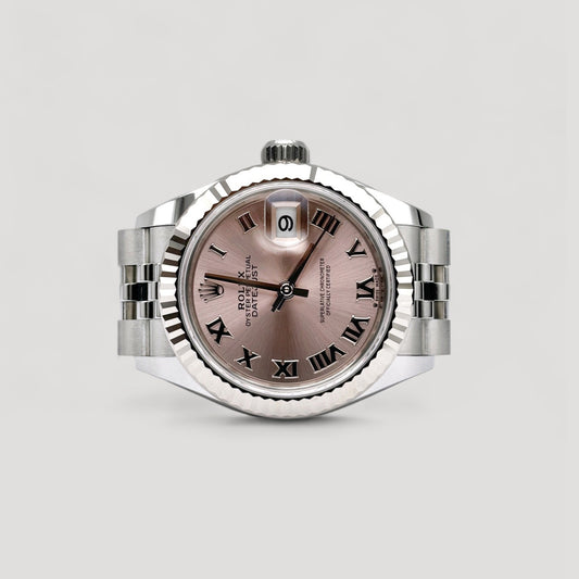 Mint Rolex Datejust Pink Roman Jubilee 28mm 279174