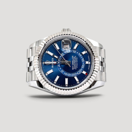Brand New Rolex Sky Dweller Blue Jubilee 42mm 336934