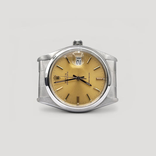 Rolex Oysterdate Precision Champagne 34mm 6694