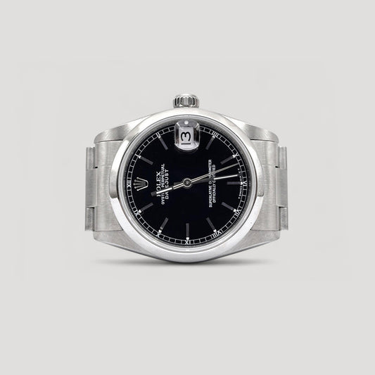 Mint Rolex Datejust Black Oyster 31mm 68240