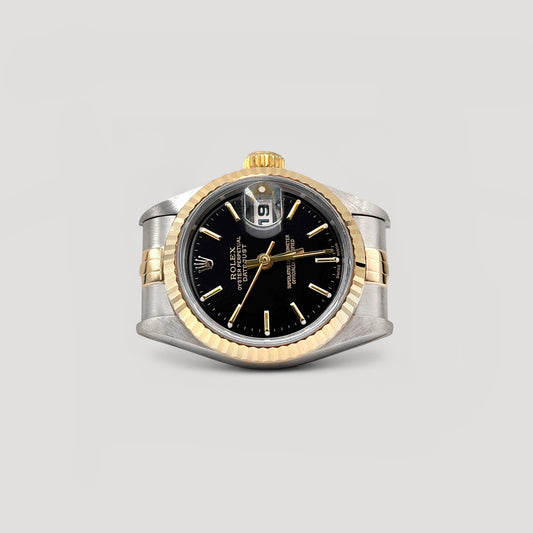 Mint Rolex Datejust Black Jubilee 26mm 69173