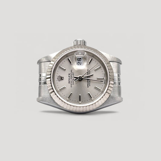 Mint Rolex Datejust Silver Jubilee 26mm 69174