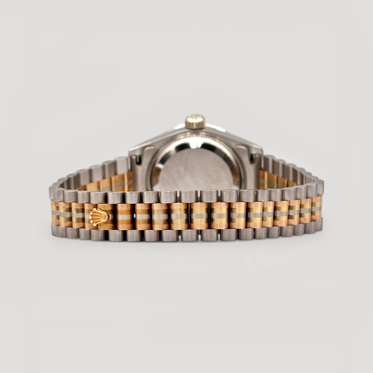 Rolex Datejust Tridor Black Pleiades Diamond with Custom Diamond Bezel 26mm 69179
