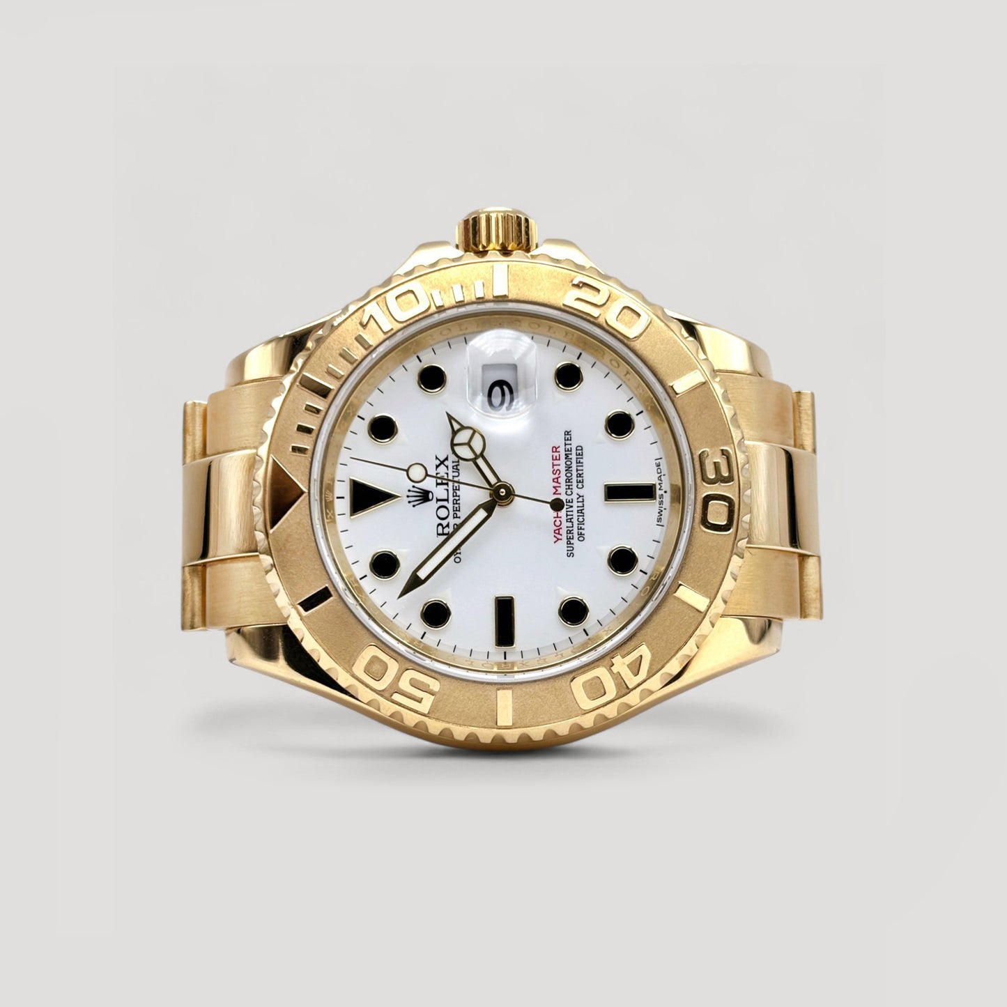 Mint Rolex Yacht Master Yellow Gold 40mm 16628