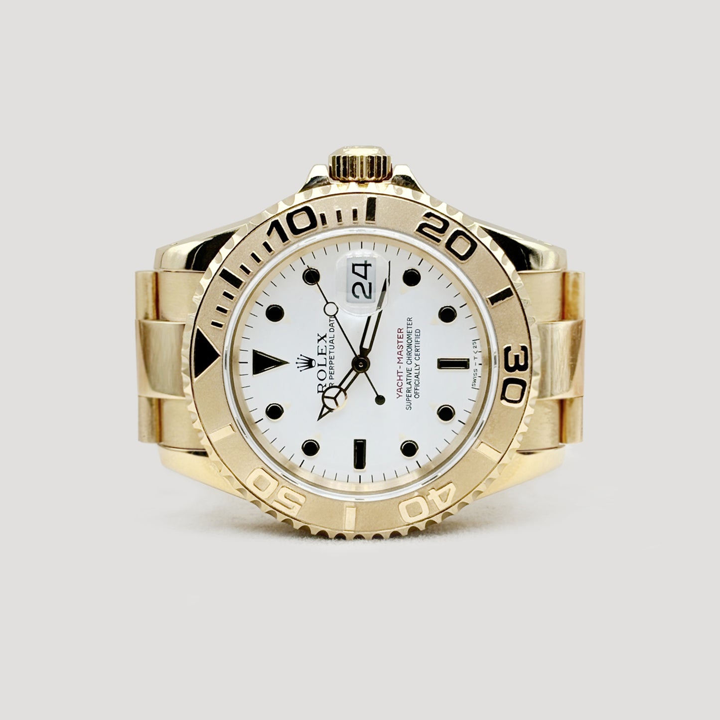 Mint Rolex Yacht Master Yellow Gold 40mm 16628