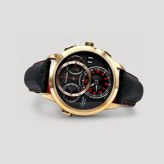 Glashutte Original PanoMaticChrono Automatic 18K Rose Gold 39mm 95-01-15-01-04